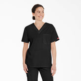 Unisex EDS Signature V-Neck Scrub Top-Men|Scrubs|Women|Dickies