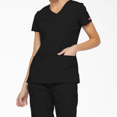 Women's EDS Signature V-Neck Scrub Top-Women|Scrubs|Dickies