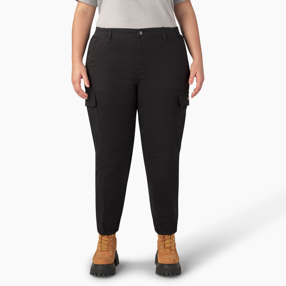 Women's Plus High Rise Fit Cargo Pants-Women|Dickies