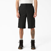 Loose Fit Multi-Use Pocket Work Shorts, 15"-Men|Dickies
