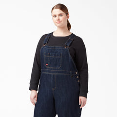Women's Plus Relaxed Fit Bib Overalls-Women|Dickies