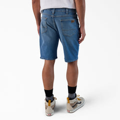 FLEX 5-Pocket Denim Shorts, 11"-Men|Dickies