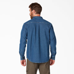 FLEX Denim Long Sleeve Shirt-Men|Dickies