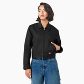 Women’s Unlined Cropped Eisenhower Jacket-Women|Dickies