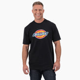 Short Sleeve Tri-Color Logo Graphic T-Shirt-Men|Dickies