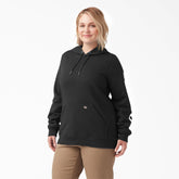 Women's Plus Water Repellent Sleeve Logo Hoodie-Women|Dickies
