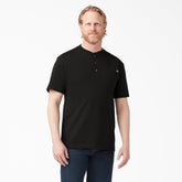 Heavyweight Short Sleeve Henley T-Shirt-Men|Dickies