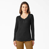 Women's Henley Long Sleeve Shirt-Women|Dickies
