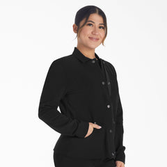 Women's EDS NXT Zip Front Scrub Jacket-Women|Scrubs|Dickies
