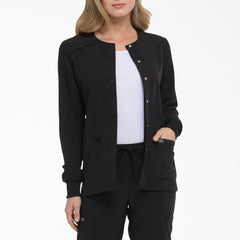 Women's EDS Essentials Snap Front Scrub Jacket-Women|Scrubs|Dickies