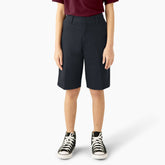 Girls' Classic Fit Bermuda Shorts, 4-20-Kids|Dickies