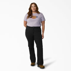 Women's Plus Slim Fit Bootcut Pants-Women|Dickies