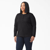 Women's Plus Heavyweight Henley-Women|Dickies