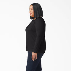 Women's Plus Heavyweight Henley-Women|Dickies