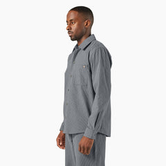Lima Pinstripe Button-Up Shirt-Men|Sale|Dickies