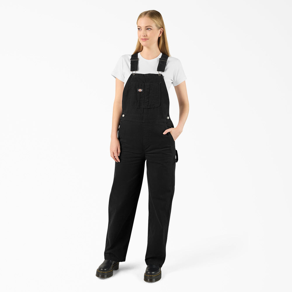 Women’s Canvas Bib Overalls-Women|Dickies