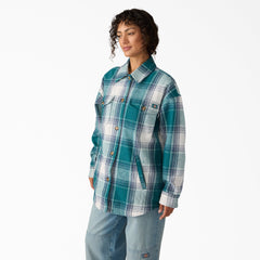 Women's Flannel Shacket-Women|Dickies