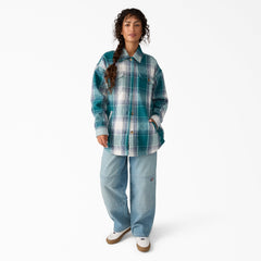 Women's Flannel Shacket-Women|Dickies