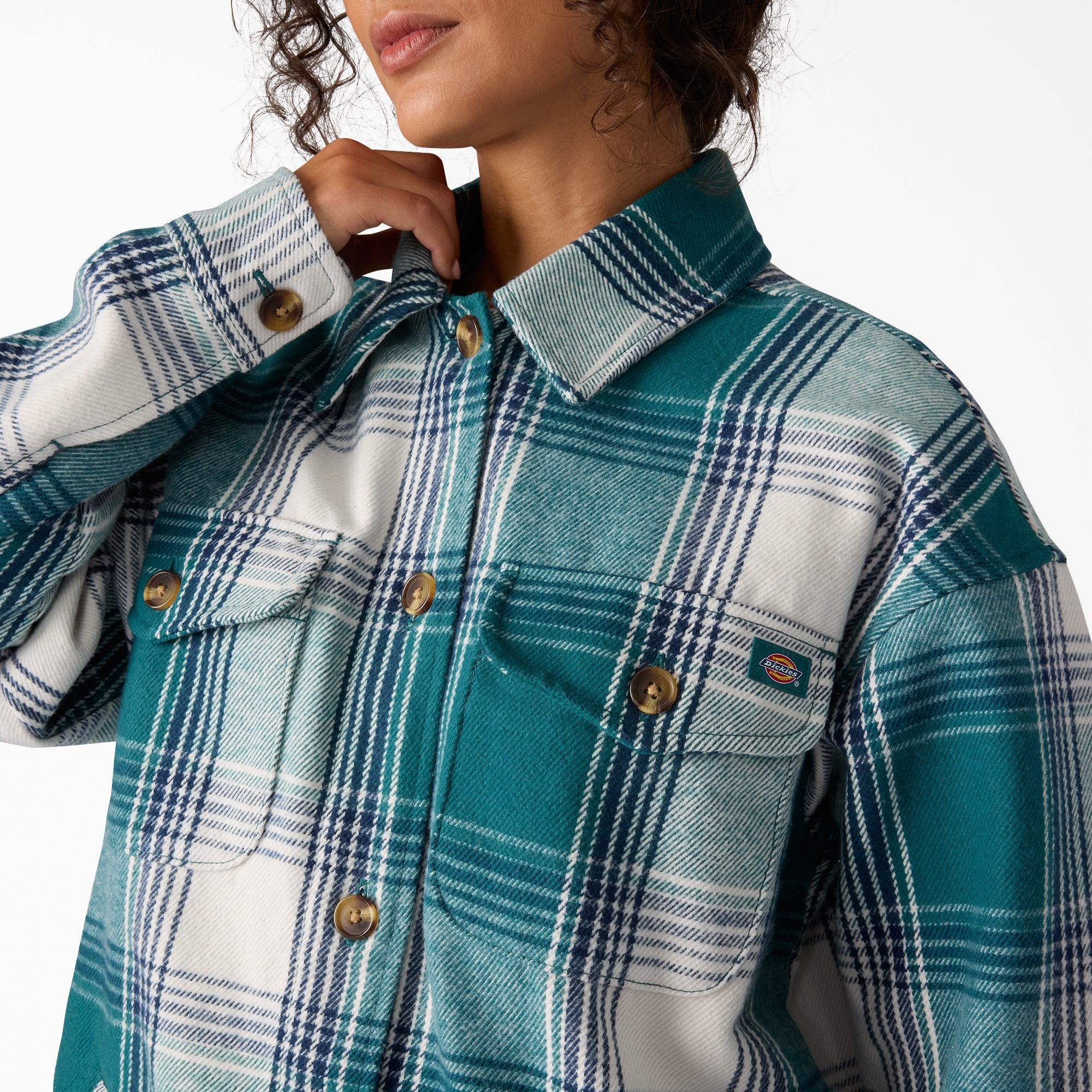 Women's Flannel Shacket-Women|Dickies