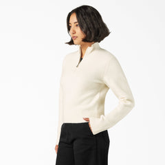 Women’s Ruston Quarter Zip Sweater-Women|Dickies