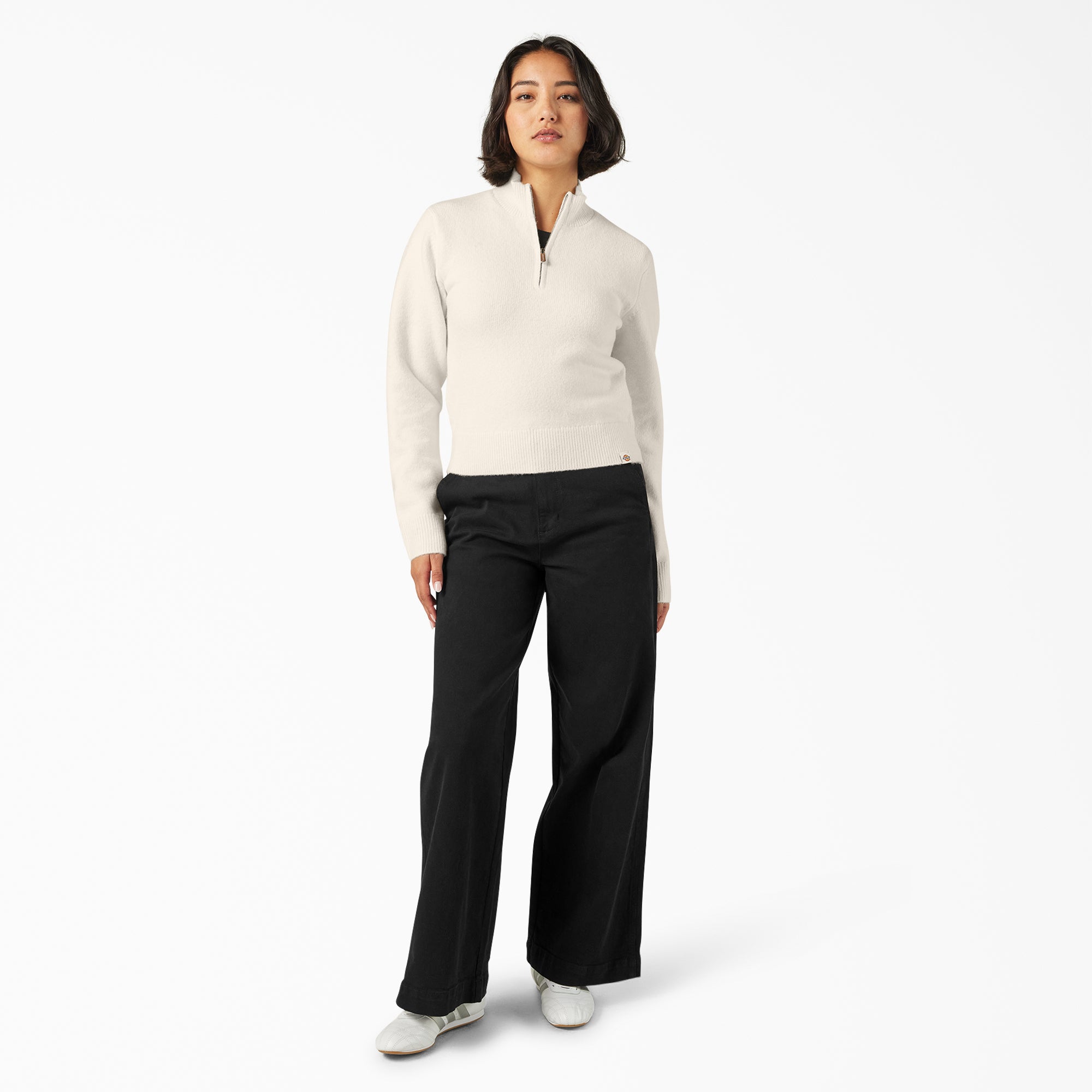 Women’s Ruston Quarter Zip Sweater-Women|Dickies