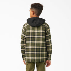 Boys’ Flannel Shirt Jacket-Kids|Dickies