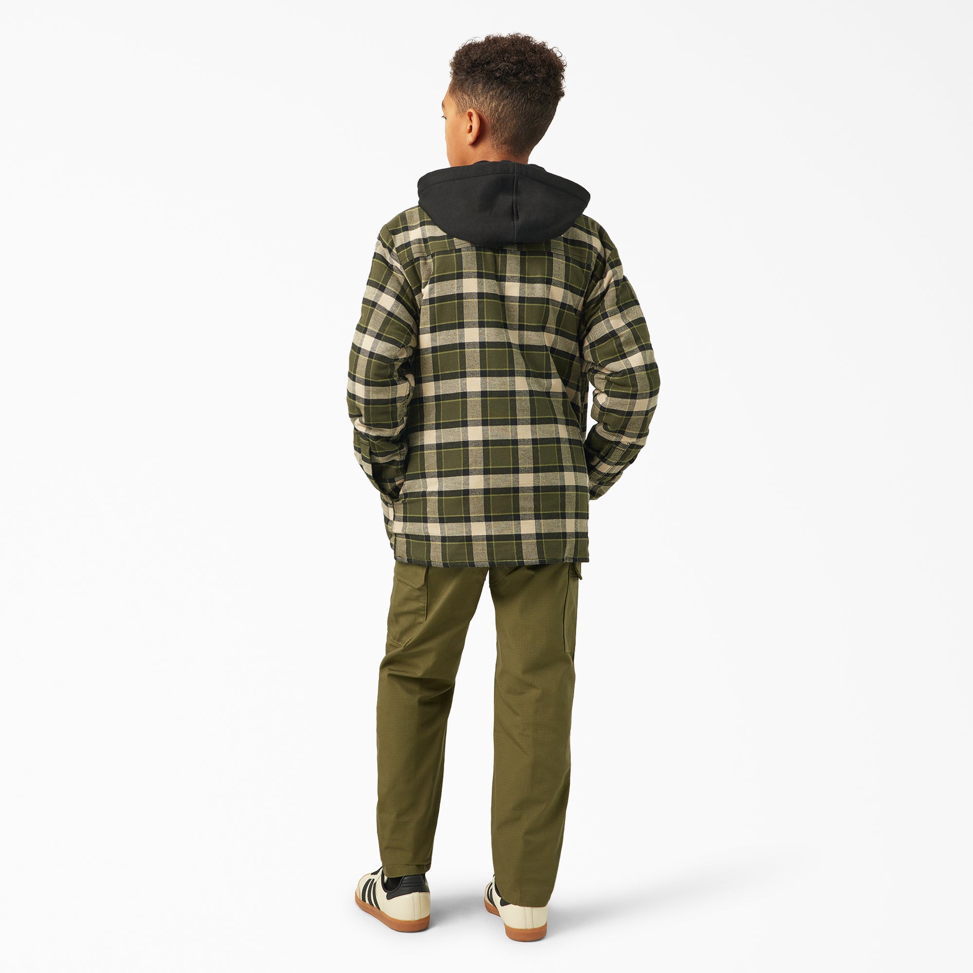 Boys’ Flannel Shirt Jacket-Kids|Dickies