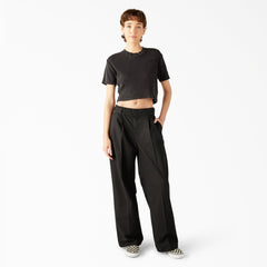 Women's Plentywood Cropped T-Shirt-Women|Sale|Dickies