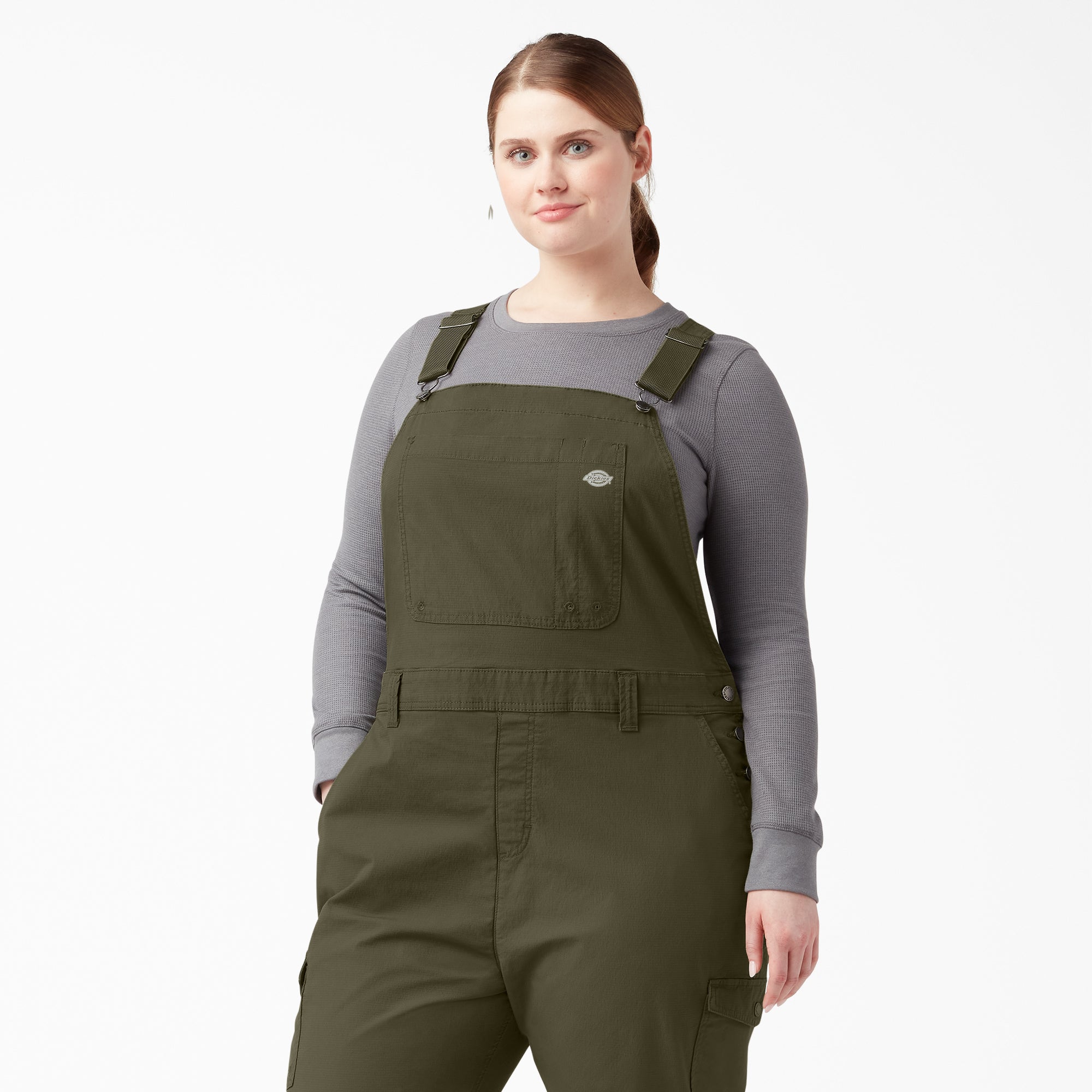 Women's Plus Cooling Ripstop Bib Overalls-Women|Sale|Dickies