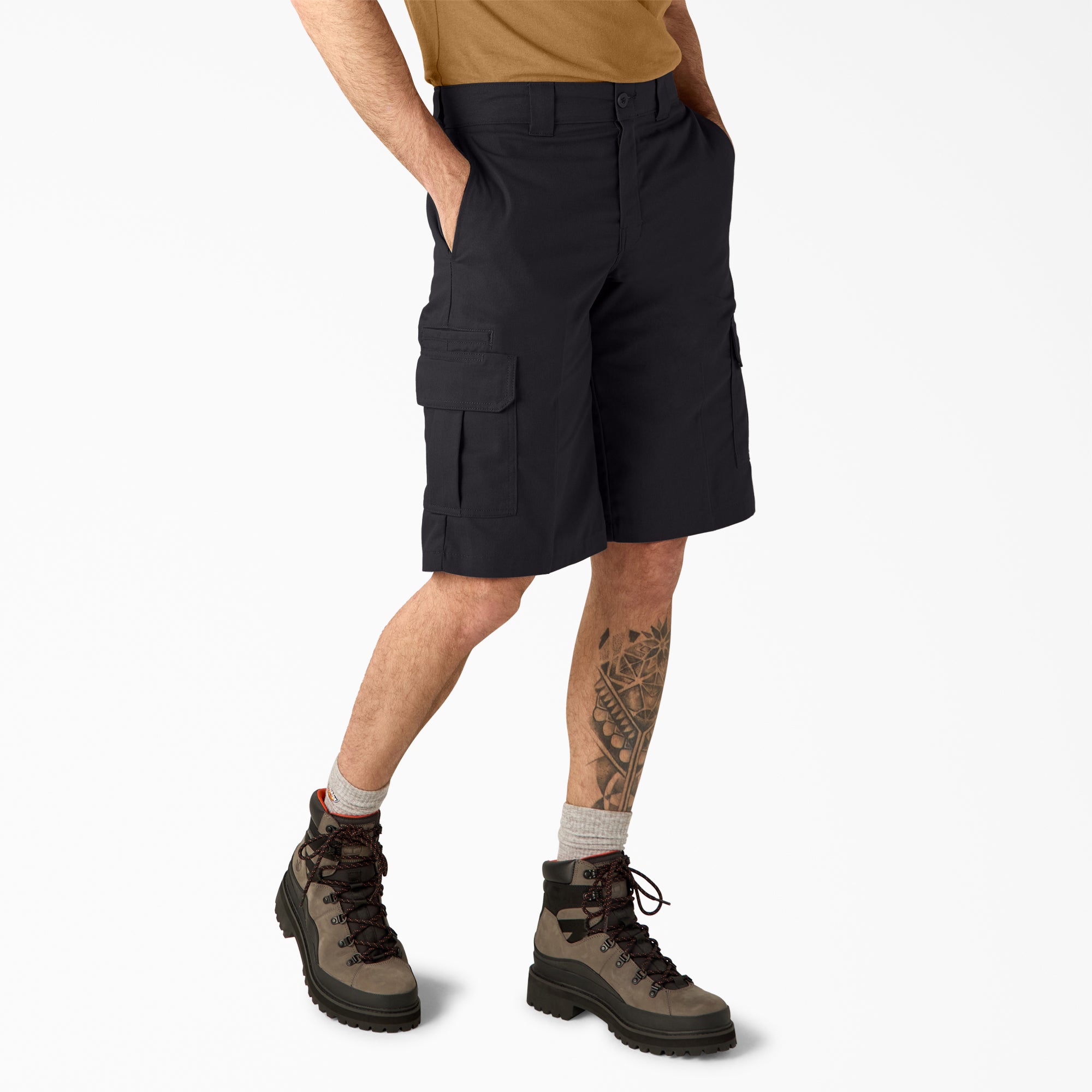 FLEX Relaxed Fit Cargo Shorts, 13"-Men|Dickies