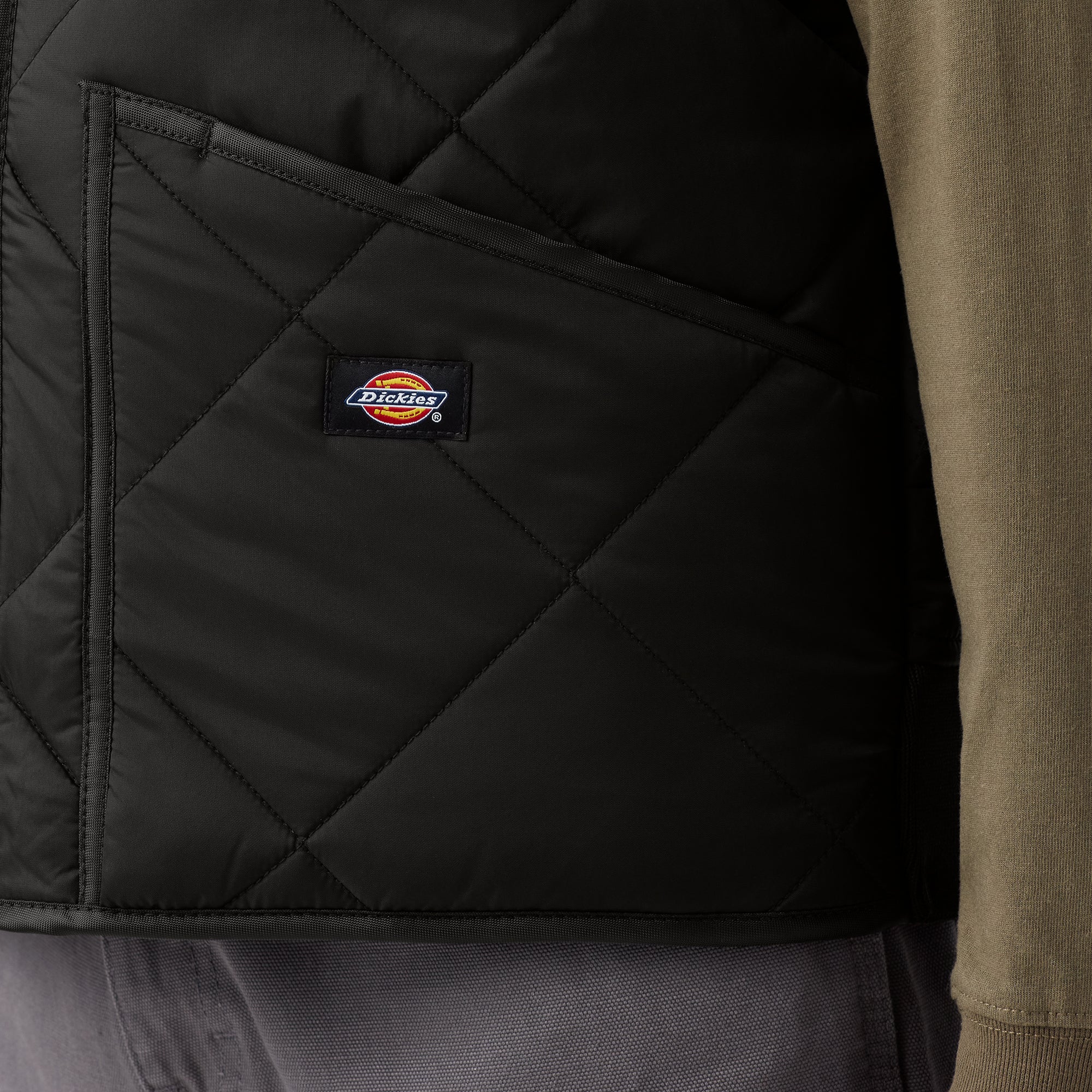 Diamond Quilted Vest-Men|Dickies