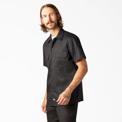 FLEX Slim Fit Short Sleeve Work Shirt-Men|Dickies