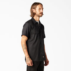 FLEX Slim Fit Short Sleeve Work Shirt-Men|Dickies
