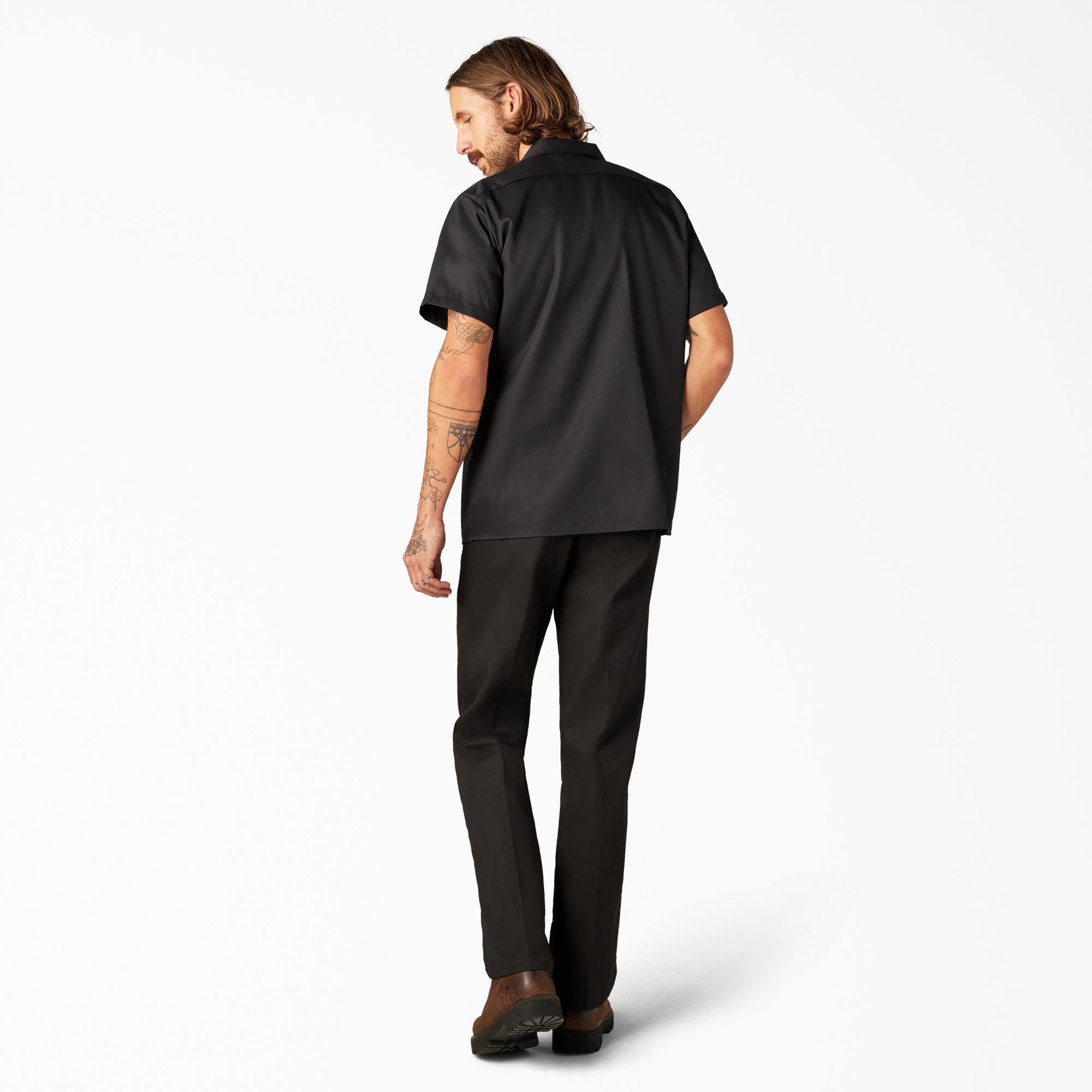 FLEX Slim Fit Short Sleeve Work Shirt-Men|Dickies