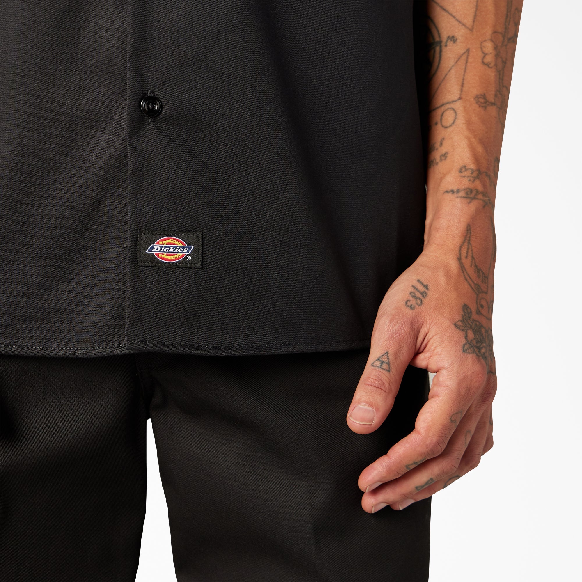 FLEX Slim Fit Short Sleeve Work Shirt-Men|Dickies