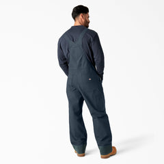 Waxed Canvas Double Front Bib Overalls-Men|Dickies