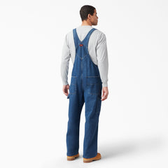 Stonewashed Indigo Bib Overalls-Men|Women|Dickies