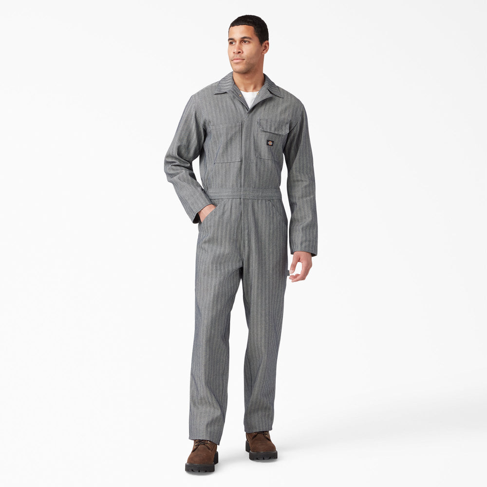 Fisher Striped Coveralls-Men|Women|Dickies