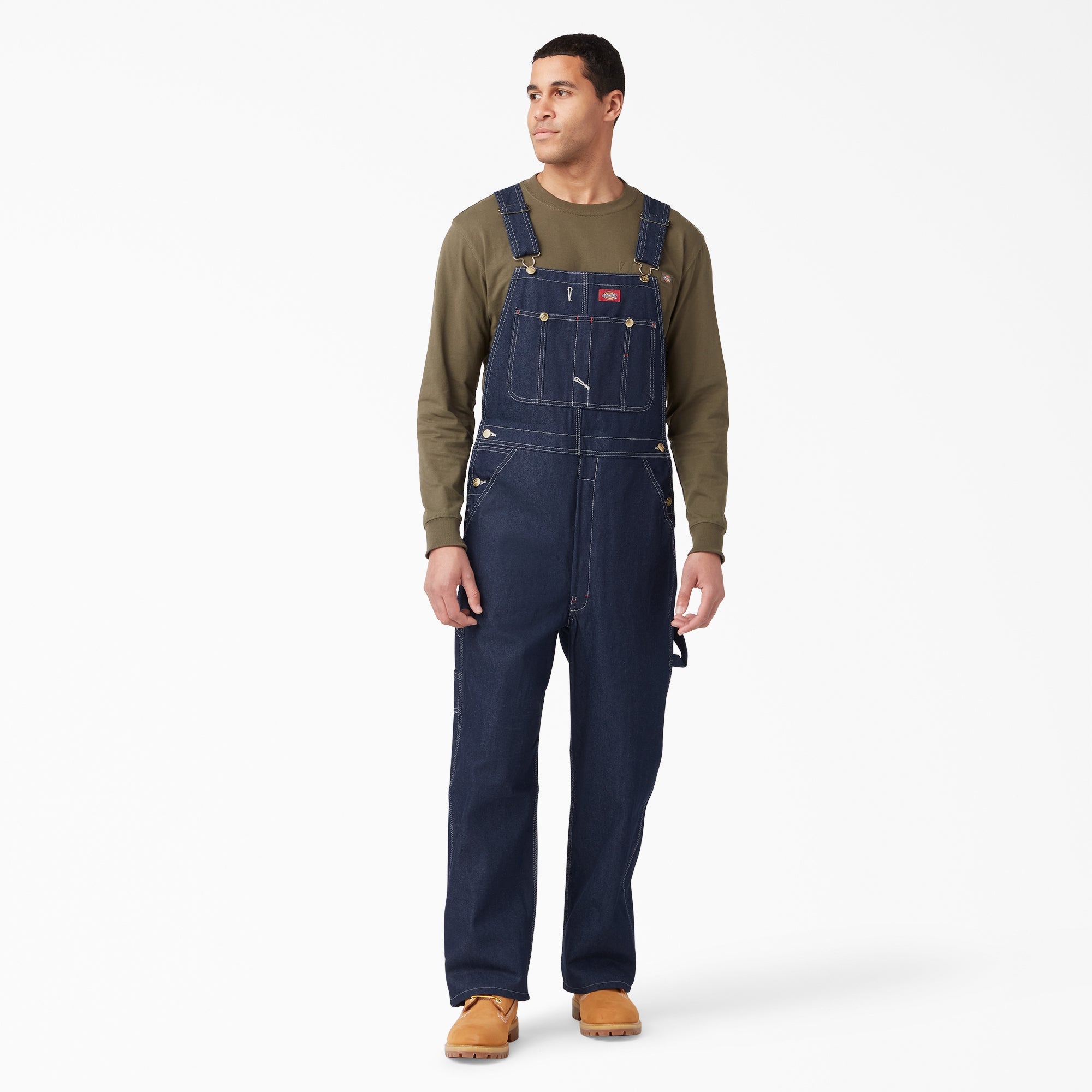 Indigo Bib Overalls-Men|Women|Dickies