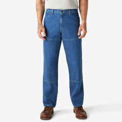 Relaxed Fit Double Knee Jeans-Men|Dickies