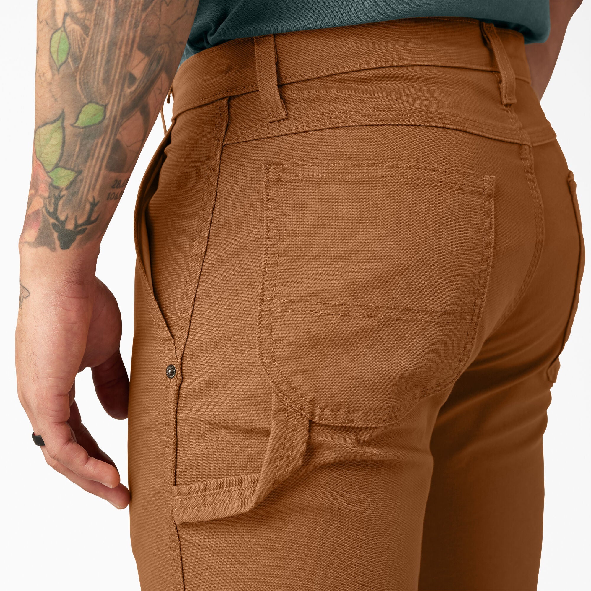 FLEX Regular Fit Duck Carpenter Pants-Men|Dickies