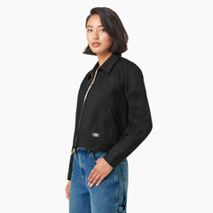 Women’s Unlined Cropped Eisenhower Jacket-Women|Dickies