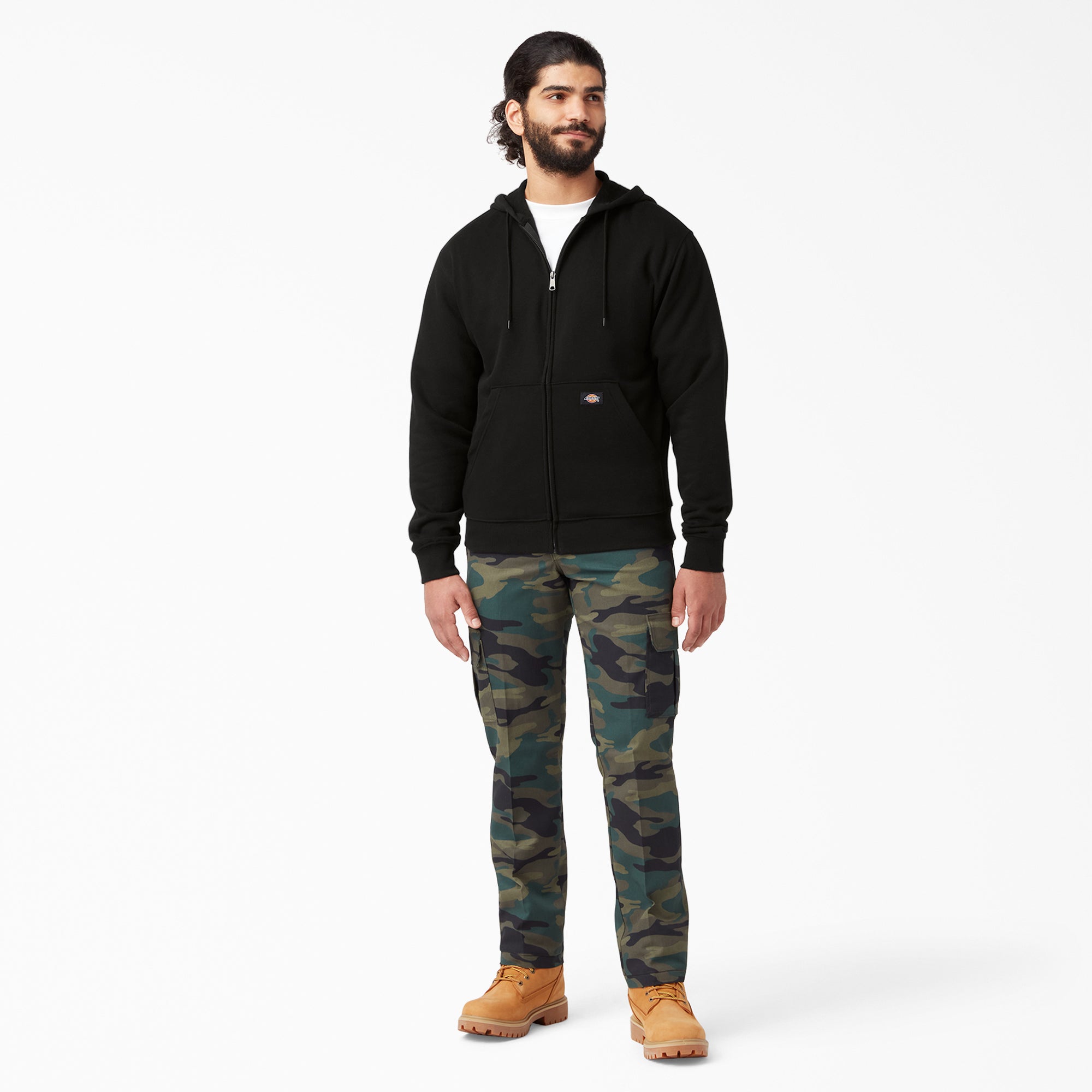 Midweight Fleece Zip Hoodie-Men|Dickies
