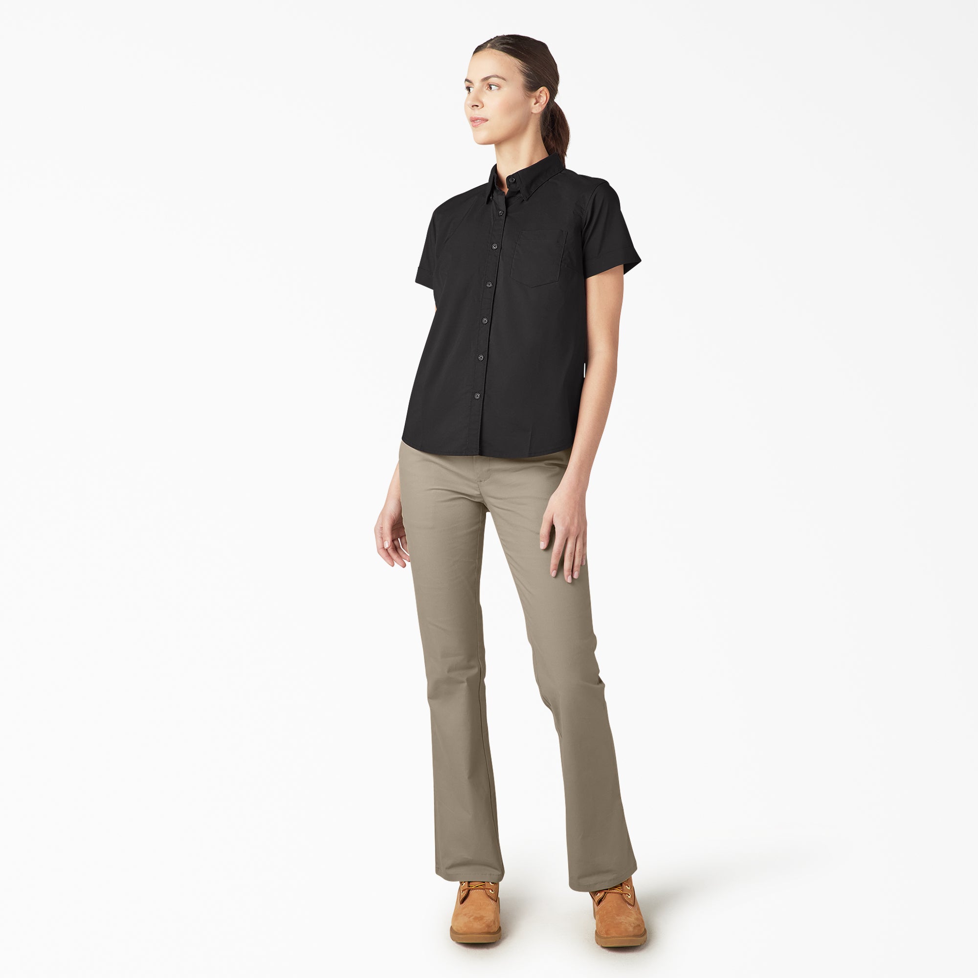 Women’s Button-Up Shirt-Women|Dickies