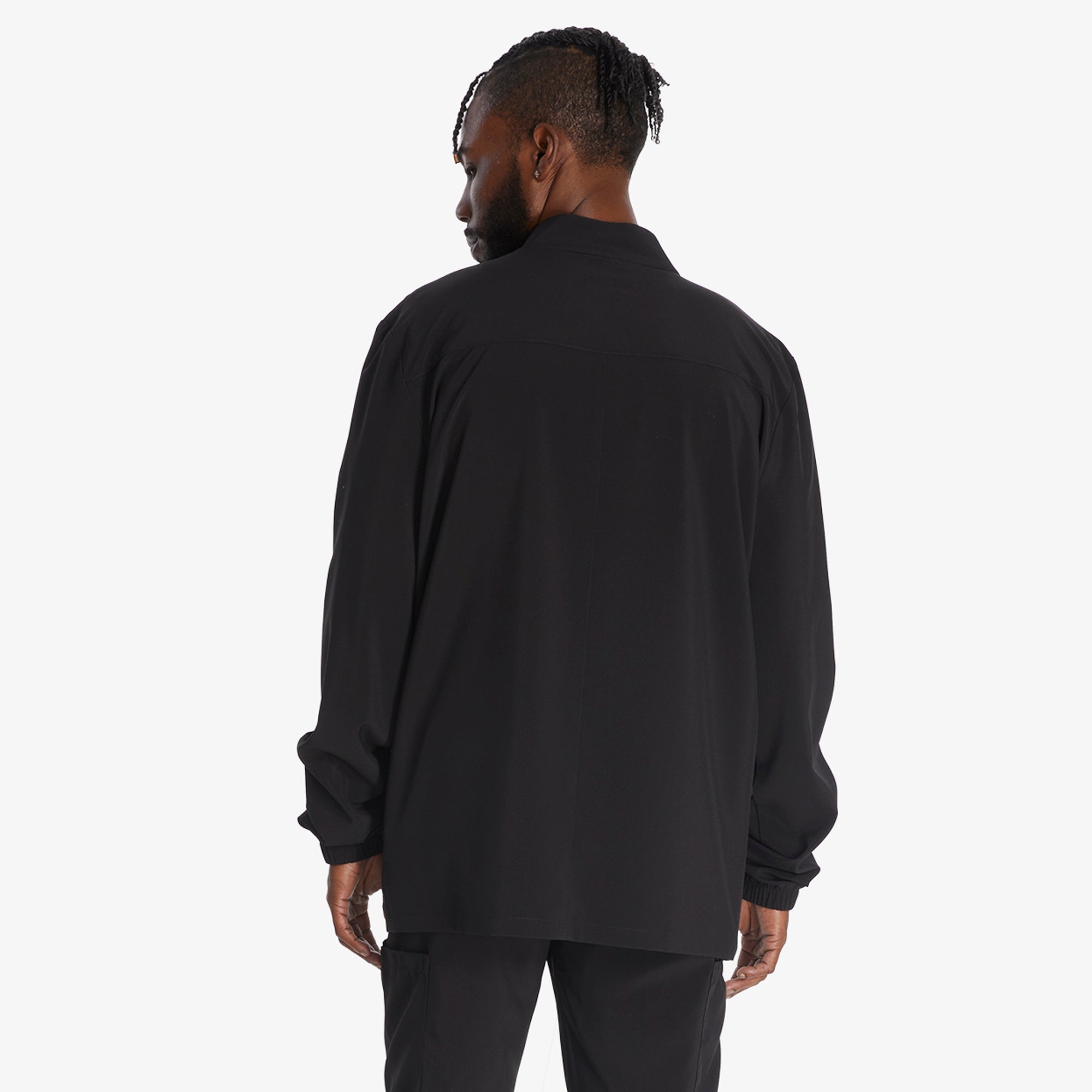 Men's EDS Essentials Zip Front Scrub Jacket-Men|Scrubs|Dickies
