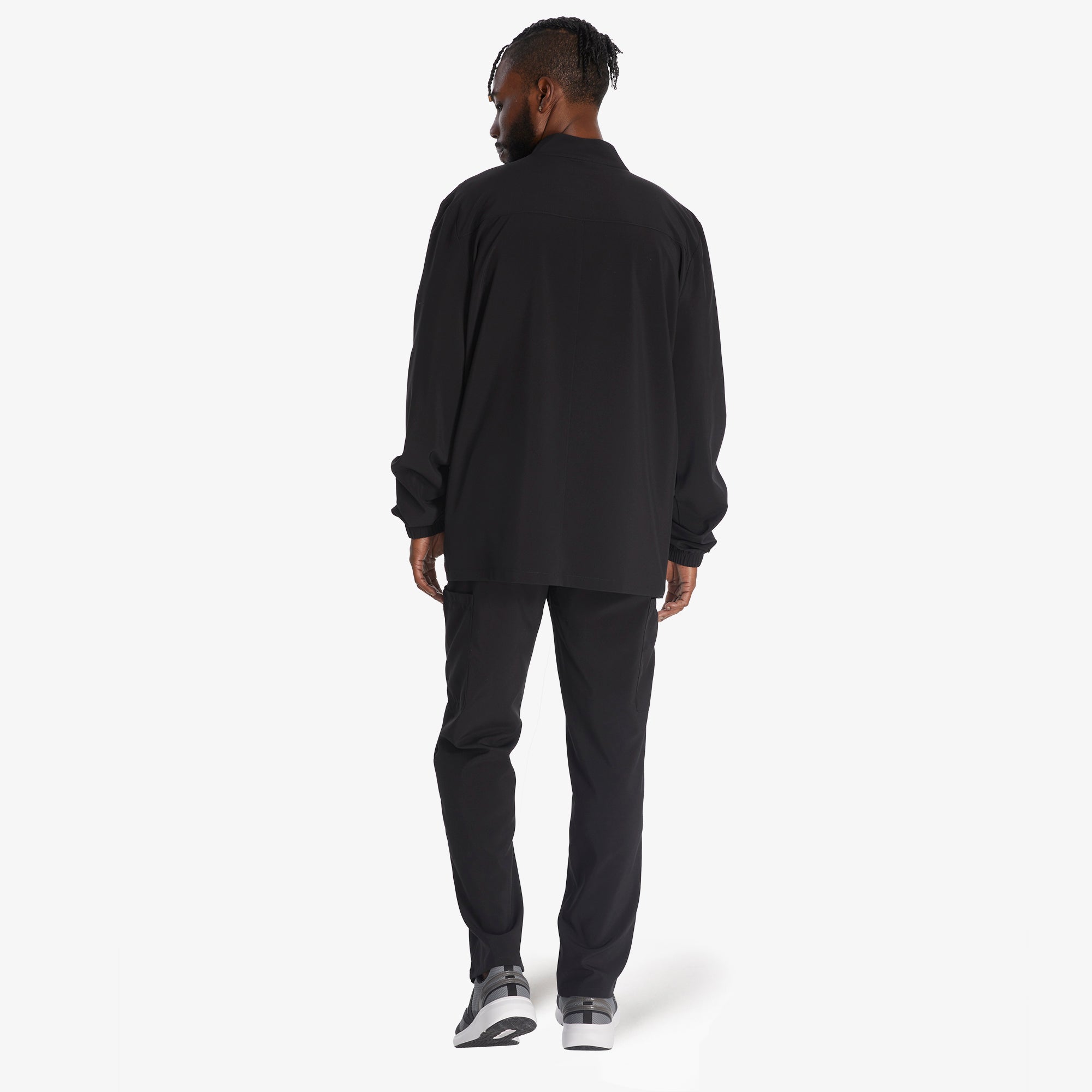 Men's EDS Essentials Zip Front Scrub Jacket-Men|Scrubs|Dickies