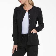 Women's EDS Essentials Snap Front Scrub Jacket-Women|Scrubs|Dickies