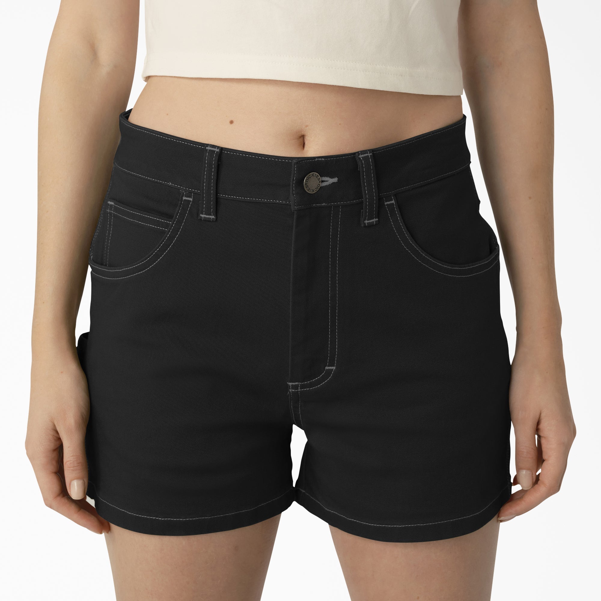 Women's Carpenter Shorts, 3"-Women|Dickies