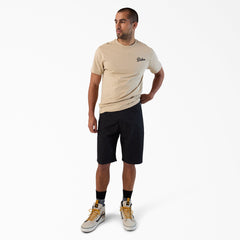 FLEX 5-Pocket Duck Canvas Shorts, 11"-Men|Dickies