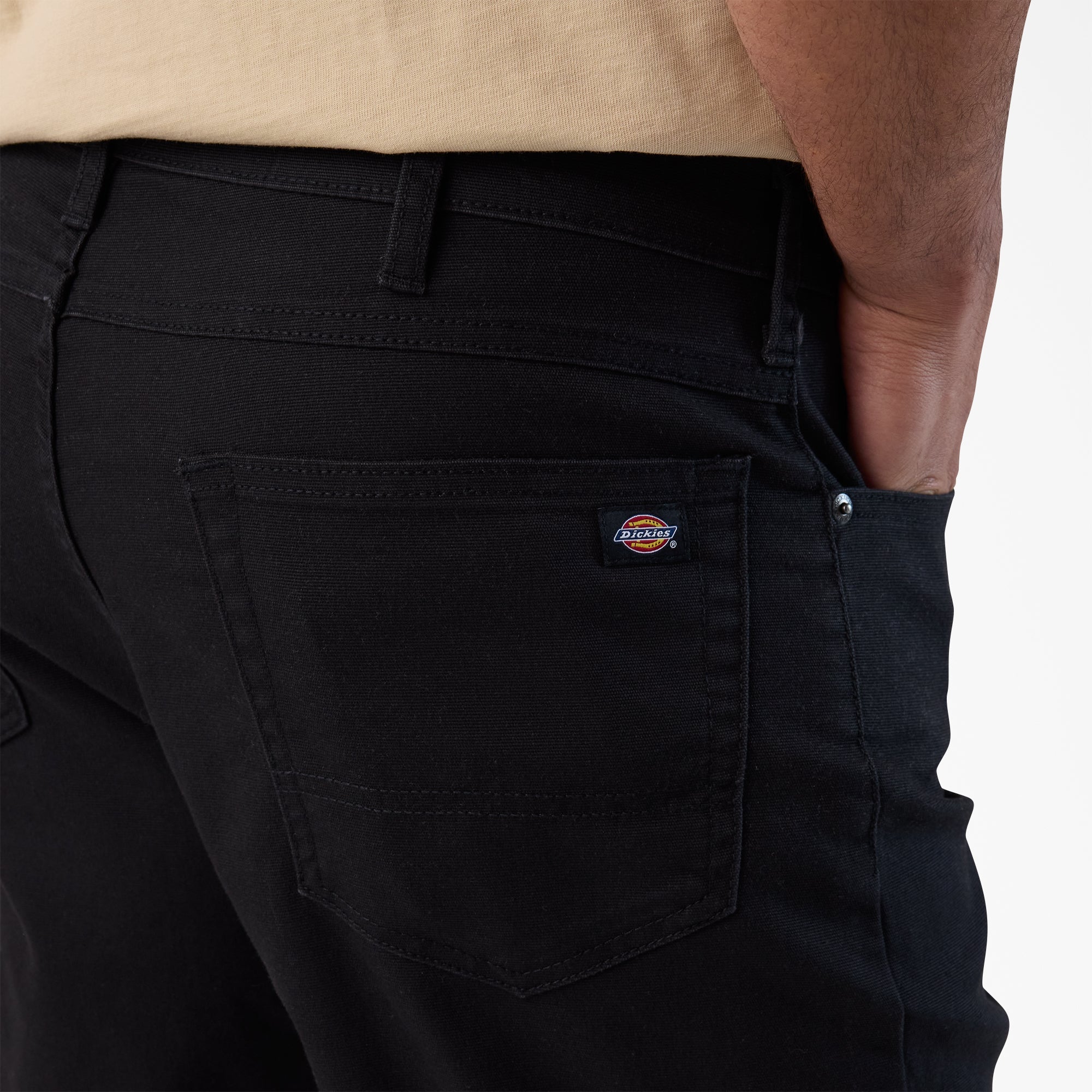 FLEX 5-Pocket Duck Canvas Shorts, 11"-Men|Dickies